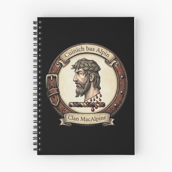 Item preview, Clan MacAlpine Crest designed and sold by BagTown Clans.