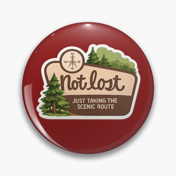 Item preview, Not Lost Just Taking The Scenic Route designed and sold by BeachBreezyVA.