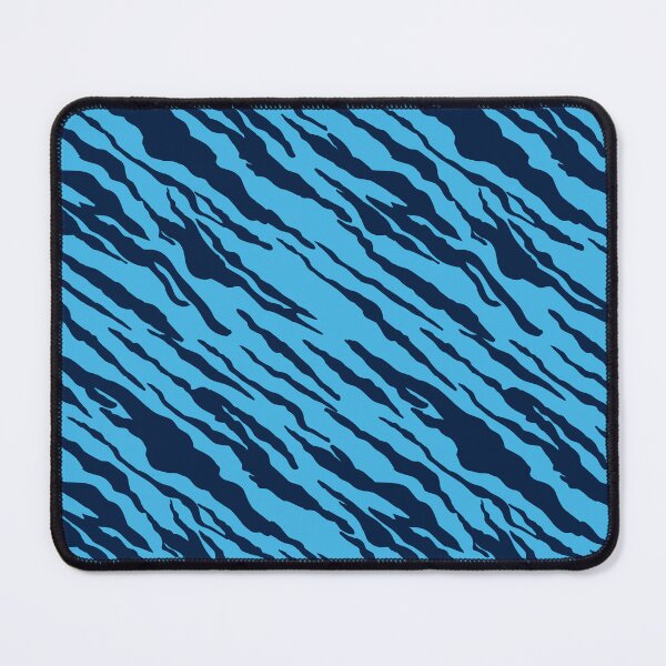 Item preview, Bright Blue Zebra Stripes Pattern - Electric Animal Print. designed and sold by KojourinArt.