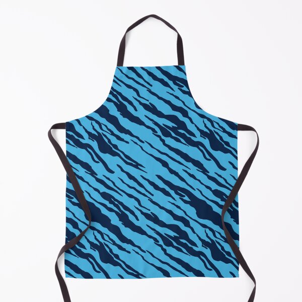 Item preview, Bright Blue Zebra Stripes Pattern - Electric Animal Print. designed and sold by KojourinArt.