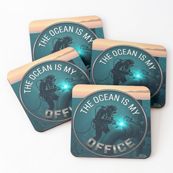 Item preview, The Ocean Office: Subsea Welder designed and sold by AuntKikiShirts.