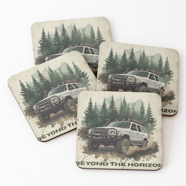 Item preview, Beyond The Horizon - Retro 4x4 Off-Road Adventure designed and sold by DOROTA-0909.