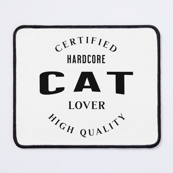 Item preview, Certified Hardcore Cat Lover Funny Cat Lover Gift designed and sold by Patina & Pixel.