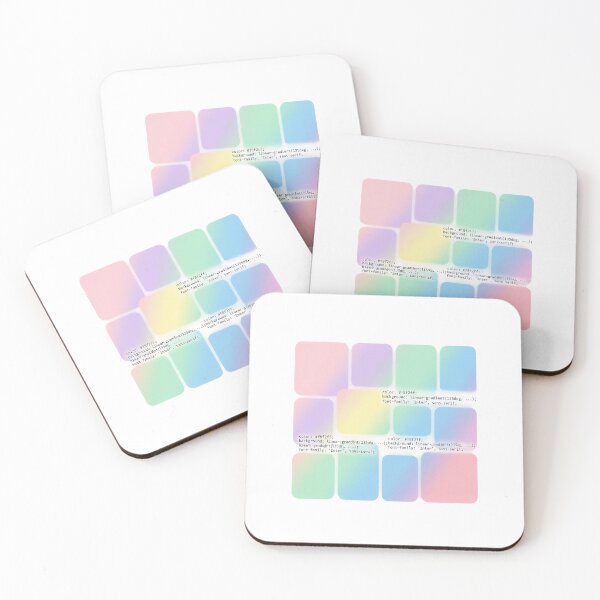 Item preview, Soft Color Blocks Abstract Art for Laptop designed and sold by eikulabs.