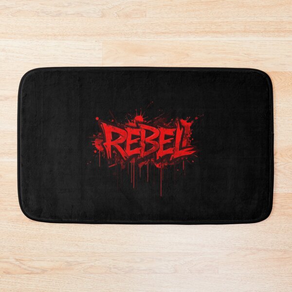Item preview, Rebel-Graffiti Quote | Street Style Art designed and sold by typoinspired.
