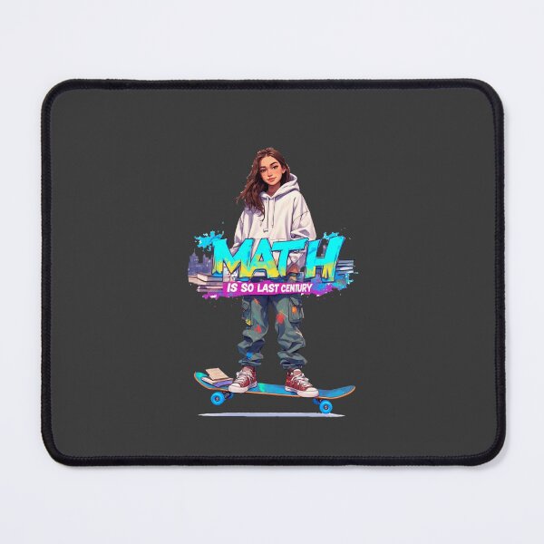 Item preview, SCHOOL OFFLINE | Math: is so Last Century | Cyber Rebel - Girl No.1 designed and sold by Shift-Bloom.