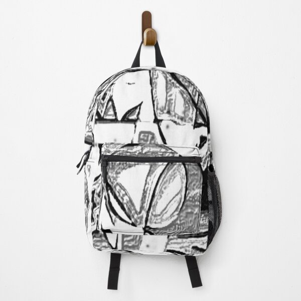 Item preview, signal distortion blend age black and white geometric abstract design designed and sold by SmashingDeals.