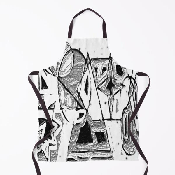 Item preview, signal distortion blend age black and white geometric abstract design designed and sold by SmashingDeals.