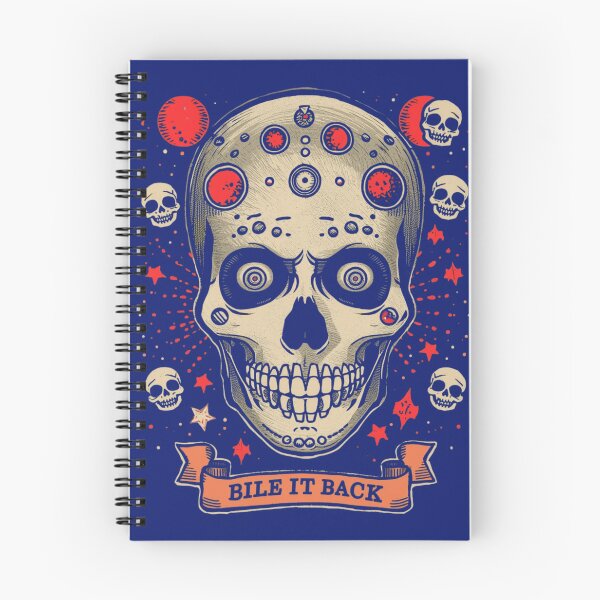 Item preview, Bile it Back - Illustration Skull Vintage Style Tatouage Gothique designed and sold by Abdennaim.