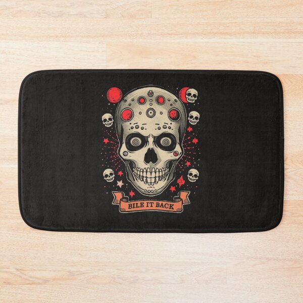 Item preview, Bile it Back - Illustration Skull Vintage Style Tatouage Gothique designed and sold by Abdennaim.