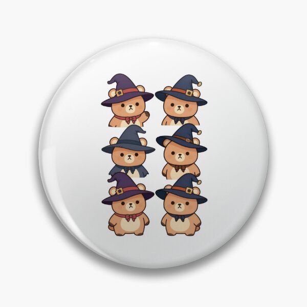 Item preview, Little witch teddy bears designed and sold by PatronesKawai.