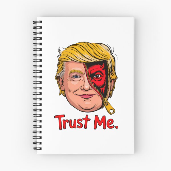 Item preview,  Trust Me Two Faced Zipper Reveal Political Satire designed and sold by EthosWear.
