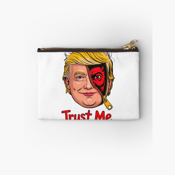 Item preview,  Trust Me Two Faced Zipper Reveal Political Satire designed and sold by EthosWear.