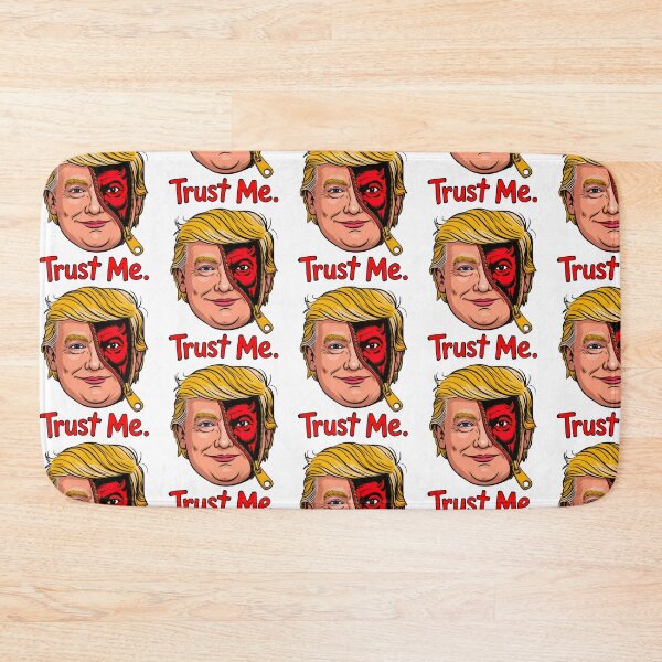 Item preview,  Trust Me Two Faced Zipper Reveal Political Satire designed and sold by EthosWear.