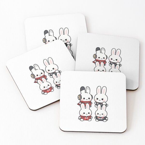 Item preview, Daytona Racing Bunnies designed and sold by PatronesKawai.