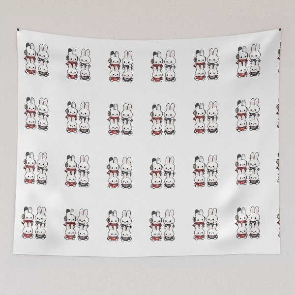 Item preview, Daytona Racing Bunnies designed and sold by PatronesKawai.