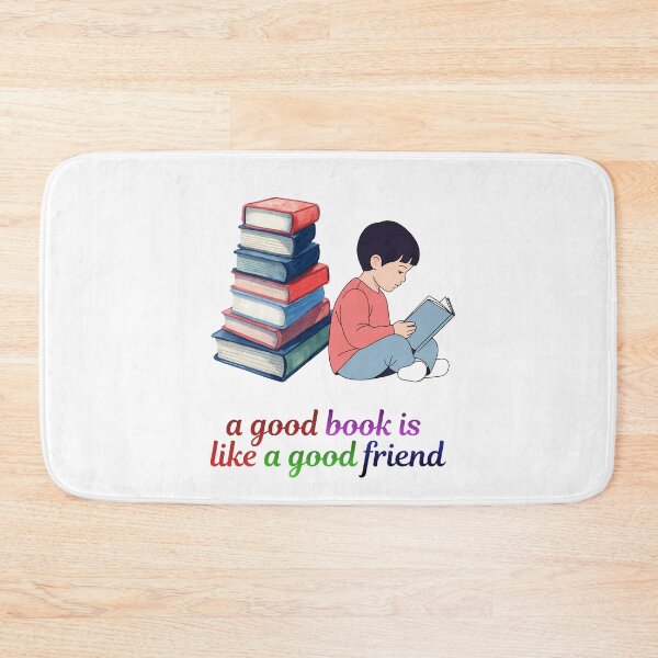 Item preview, A Good Book Is Like A Good Friend. designed and sold by Dinasshop.