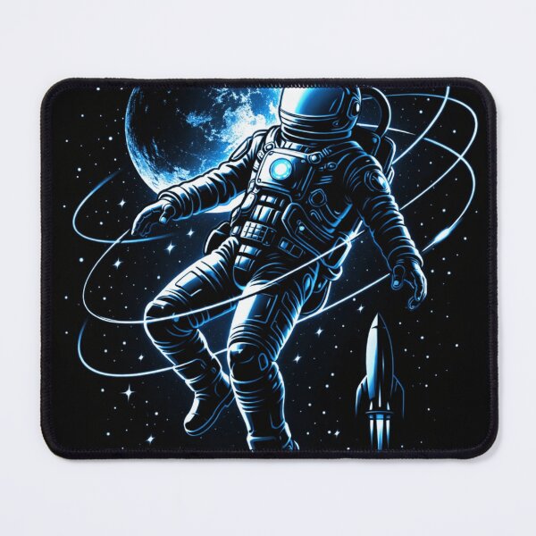 Item preview, Mission Lunar Ascent Futuristic Astronaut T-Shirt | Space Exploration Design designed and sold by LatestDesign95.