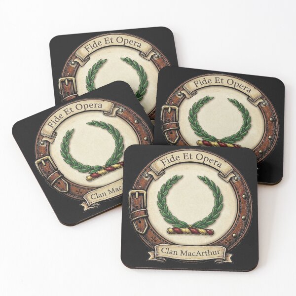 Item preview, Clan MacArthur Crest designed and sold by BagTown Clans.