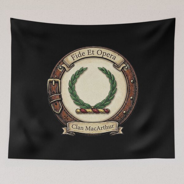 Item preview, Clan MacArthur Crest designed and sold by BagTown Clans.