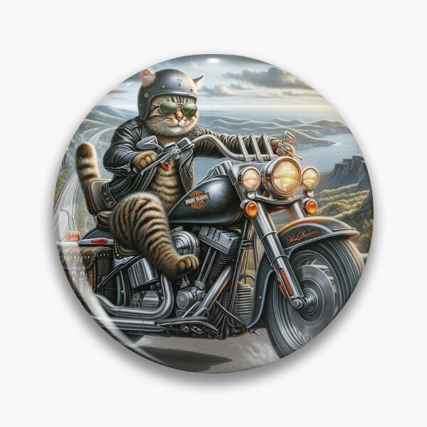 Item preview, Roaring Freedom: The Cool Cat Biker Adventure designed and sold by catontheroof.