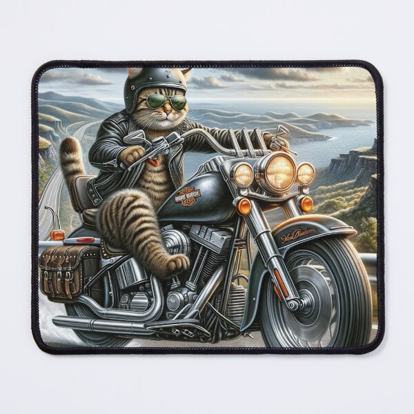Item preview, Roaring Freedom: The Cool Cat Biker Adventure designed and sold by catontheroof.
