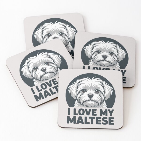 Item preview, I love my maltese designed and sold by 123ks.