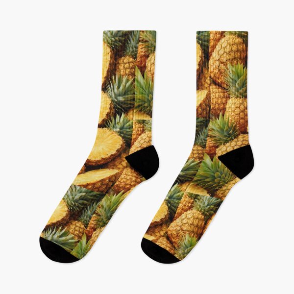 Item preview, Tropical Gold Pineapple Mosaic | Vibrant Exotic Fruit Pattern | Vertical Summer Food Art designed and sold by SergioMiklos.