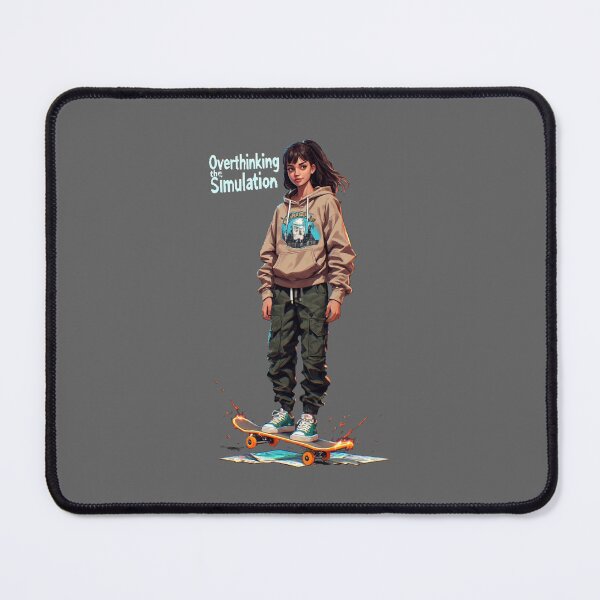 Item preview, SCHOOL OFFLINE | Overthinking | Cyber Rebel - Girl No.2 designed and sold by Shift-Bloom.