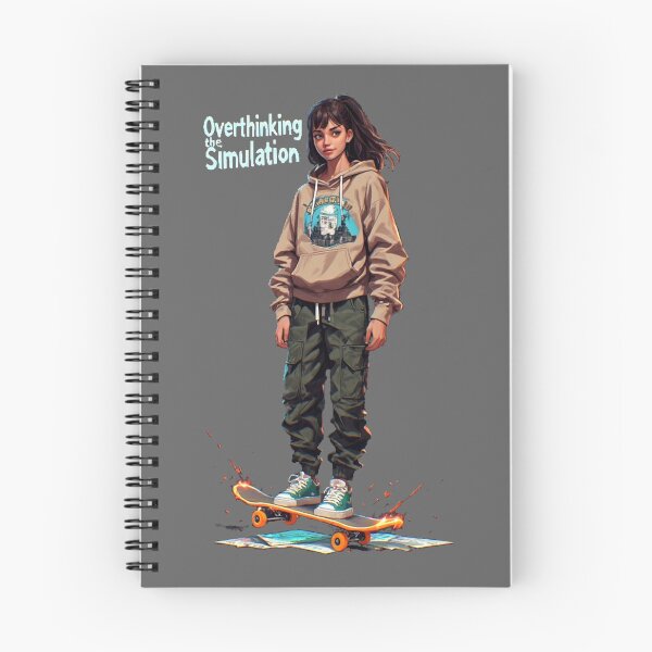Item preview, SCHOOL OFFLINE | Overthinking | Cyber Rebel - Girl No.2 designed and sold by Shift-Bloom.
