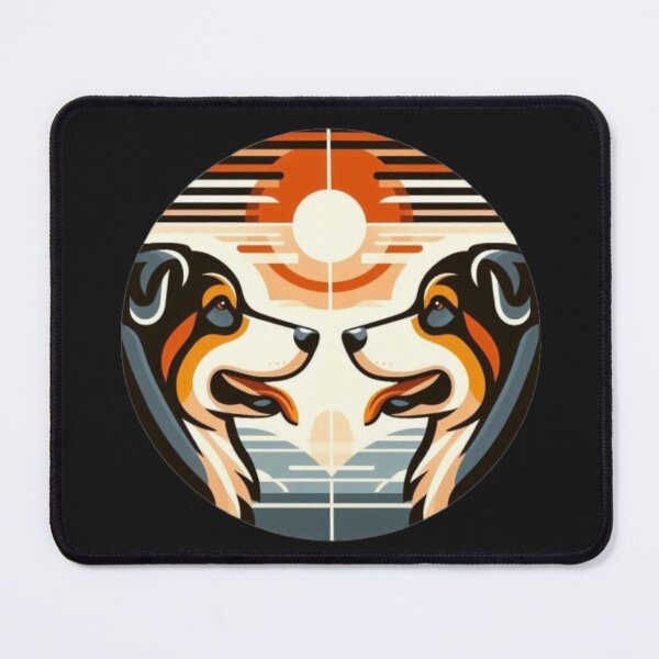 Item preview, Face to Face – Retro Dog Art designed and sold by PurrfectWhisper.