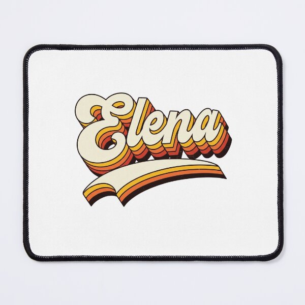 Item preview, Elena Name Retro 70s Vintage design designed and sold by Teelogic.