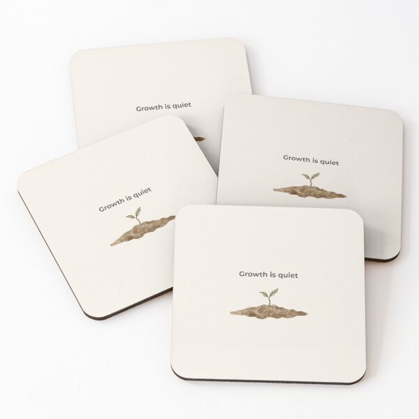 Item preview, Quiet Growth - Minimalist Sprout Illustration designed and sold by UkrainianSpain.