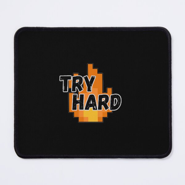 Item preview, Try Hard Gaming Sticker - Pixel Fire Logo designed and sold by NullShape.