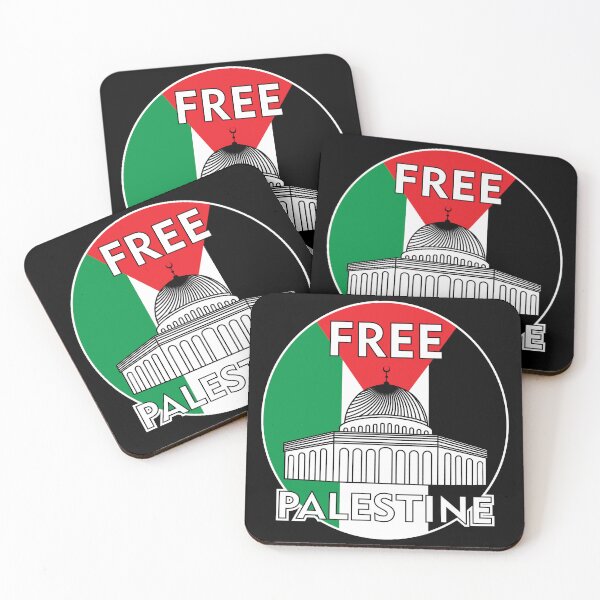 Item preview, AL AQSA Mosque Free Palestine Text and Flag designed and sold by BluedarkArt.