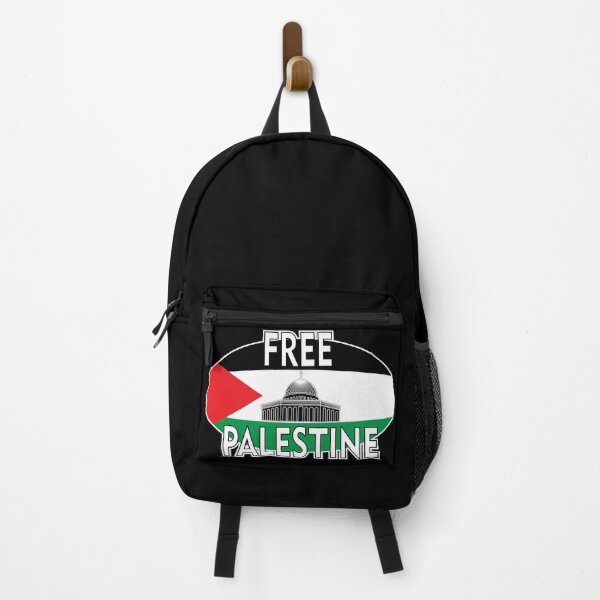 Item preview, AL AQSA Mosque Free Palestine Text and Flag designed and sold by BluedarkArt.
