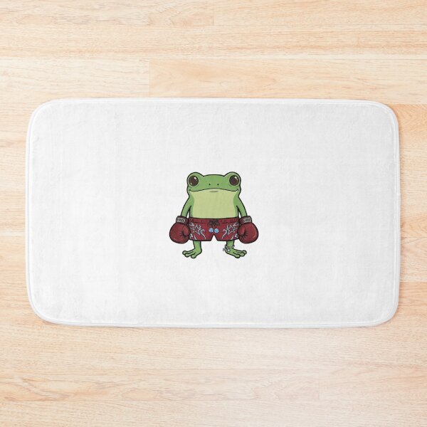Item preview, Cyber Y2K Boxing Frog Doodle - Aesthetic 2000s Streetwear & MMA Vibes designed and sold by ogduckboy.