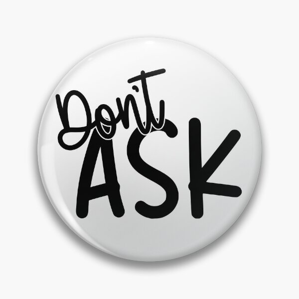 Item preview, Don’t ask designed and sold by Red’s Planes.