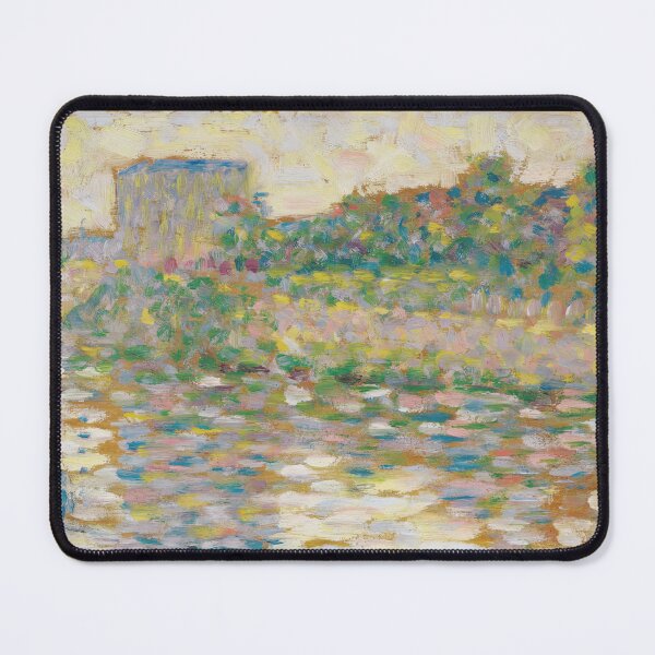 Item preview, The Seine at Courbevoie by Georges Seurat: Neo Impressionist Wall Art Poster designed and sold by artofuniverse.
