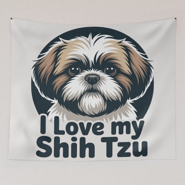Item preview, I love my shih tzu designed and sold by 123ks.