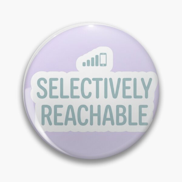 Item preview, Selectively Reachable Funny Introvert Sticker designed and sold by CutePlix.