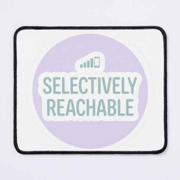 Item preview, Selectively Reachable Funny Introvert Sticker designed and sold by CutePlix.