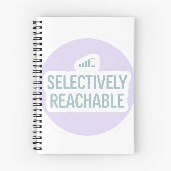 Item preview, Selectively Reachable Funny Introvert Sticker designed and sold by CutePlix.