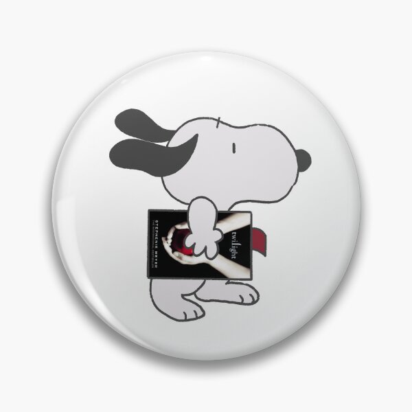 Item preview, snoopy reading twilight designed and sold by liveawhimsylife.