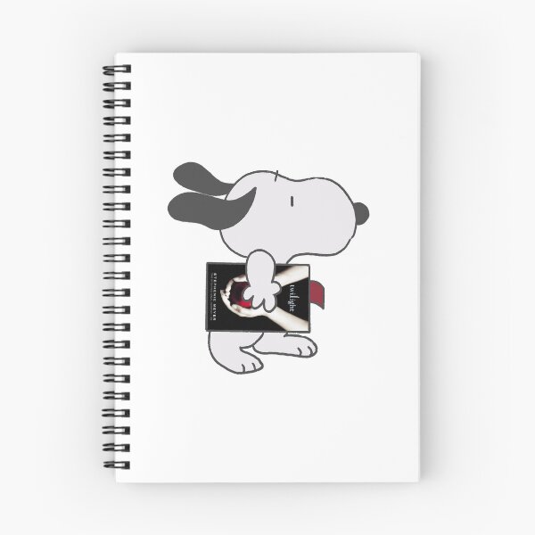 Item preview, snoopy reading twilight designed and sold by liveawhimsylife.