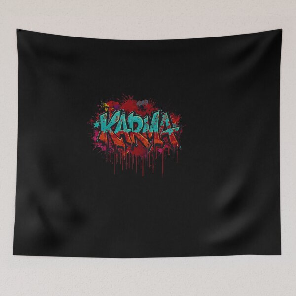Item preview, Karma-Graffiti Quote | Underground Street Style  designed and sold by typoinspired.