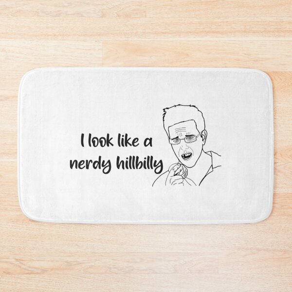 Item preview, I look like a nerdy hillbilly! designed and sold by Miscelenious.