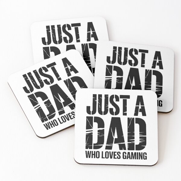 Item preview, Just a Dad Who Loves Gaming designed and sold by jkrphoto.