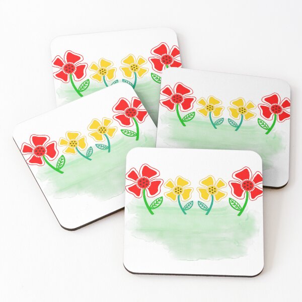 Item preview, Red and Yellow flowers - Flores vermelhas e amarelas  designed and sold by MARYA.ART.
