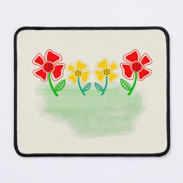 Item preview, Red and Yellow flowers - Flores vermelhas e amarelas designed and sold by MARYA.ART.